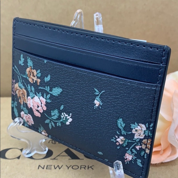 COACH Card Case im gold/midnight multi - Picture 6 of 16